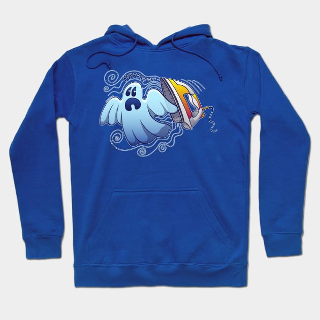 Ghost ironing nightmare Hoodie by zooco